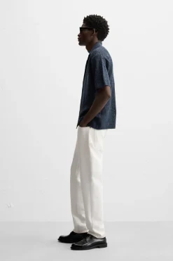 Hot CAMISA PUNTO CALADOS Hombre Camisas