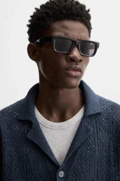 Hot CAMISA PUNTO CALADOS Hombre Camisas