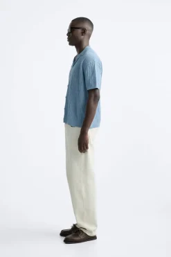 Outlet CAMISA PUNTO ESTRUCTURA Hombre Jerséis / Chaquetas