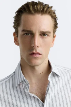 Hot CAMISA RAYAS Hombre Camisas