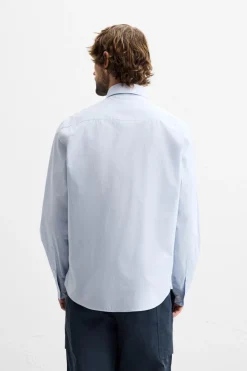 Fashion CAMISA RAYAS Hombre Camisas