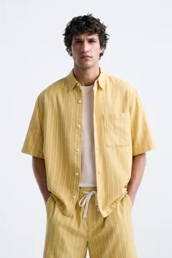 Discount CAMISA RAYAS Hombre Camisas