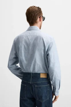 Clearance CAMISA RAYAS Hombre Camisas