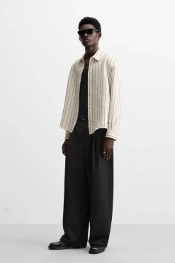 Clearance CAMISA RAYAS Hombre Camisas