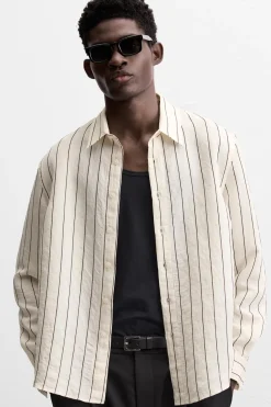 Clearance CAMISA RAYAS Hombre Camisas