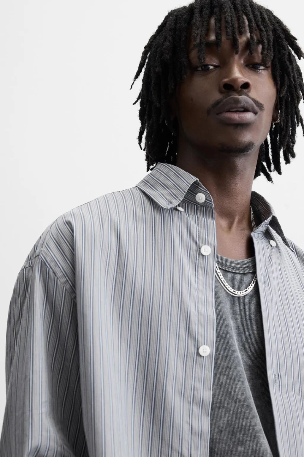 New CAMISA RAYAS Hombre Camisas