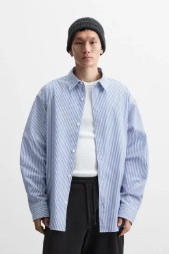 Sale CAMISA RAYAS Hombre Camisas