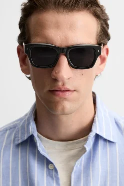 Clearance CAMISA RAYAS ALGODÓN - LINO Hombre Camisas