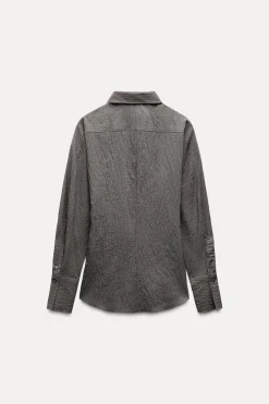 Clearance CAMISA RAYAS BOLSILLO ZW COLLECTION Mujer Camisas / Blusas