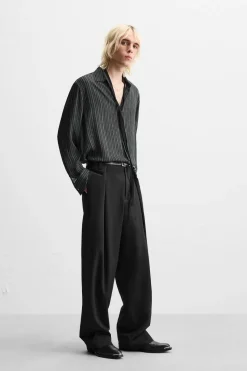 Sale CAMISA RAYAS BRILLO Hombre Camisas