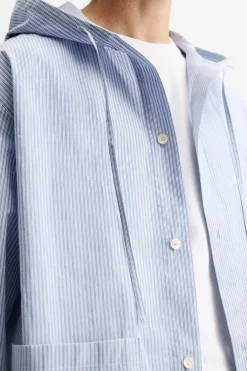 Sale CAMISA RAYAS CAPUCHA Hombre Camisas