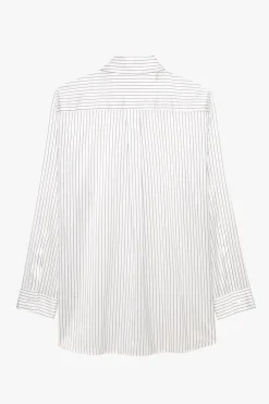 Hot CAMISA RAYAS CHORRERA X STEFANO PILATI Mujer Camisas / Blusas