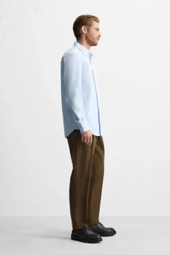 New CAMISA RAYAS EASY CARE Hombre Camisas