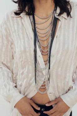 Outlet CAMISA RAYAS EFECTO ARRUGADO Mujer Camisas / Blusas