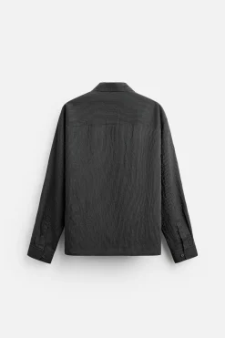 Sale CAMISA RAYAS MEZCLA MODAL Hombre Camisas