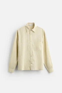 Sale CAMISA RAYAS MEZCLA MODAL Hombre Camisas