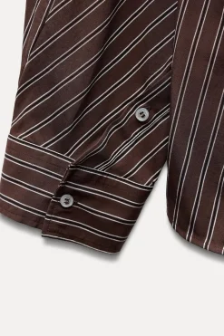 Outlet CAMISA RAYAS MURCIÉLAGO Mujer Camisas / Blusas