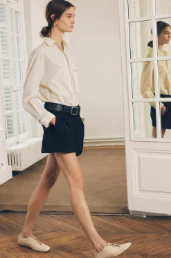 Clearance CAMISA RAYAS PESPUNTES ZW COLLECTION Mujer Camisas / Blusas