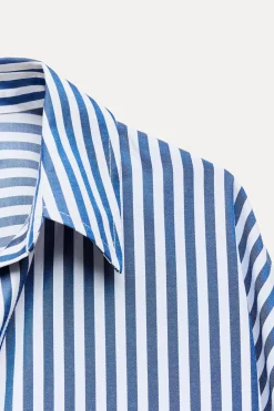 Outlet CAMISA RAYAS POPELÍN Mujer Camisas / Blusas