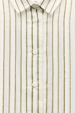 Fashion CAMISA RAYAS TEXTURA Mujer Camisas / Blusas