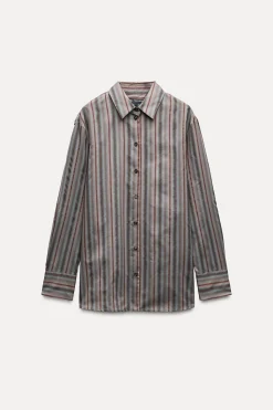 Hot CAMISA RAYAS ZW COLLECTION Mujer Camisas / Blusas