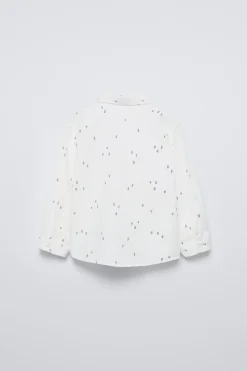 Niños ZARA 1½ - 6 Años·Camisas / Sobrecamisas<CAMISA ÁRBOLES