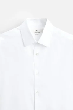 New CAMISA REGULAR FIT ESTRUCTURA Hombre Camisas