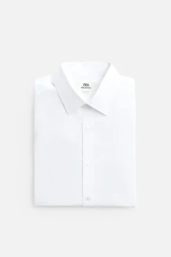 New CAMISA REGULAR FIT ESTRUCTURA Hombre Camisas