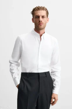 Online CAMISA REGULAR FIT ESTRUCTURA Hombre Camisas