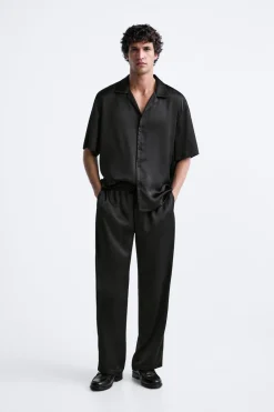 Best CAMISA SATINADA Hombre Camisas