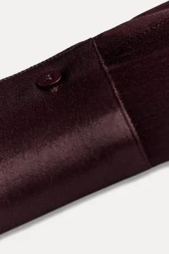 Best CAMISA SATINADA BOLSILLOS ZW COLLECTION Mujer Camisas / Blusas