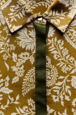 New CAMISA SATINADA ESTAMPADA Mujer Camisas / Blusas