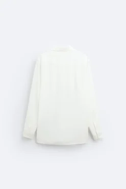 Outlet CAMISA SATINADA LAZO Hombre Camisas