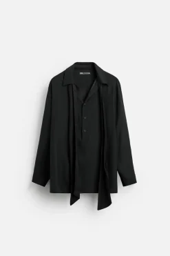 Discount CAMISA SATINADA LAZO Hombre Camisas