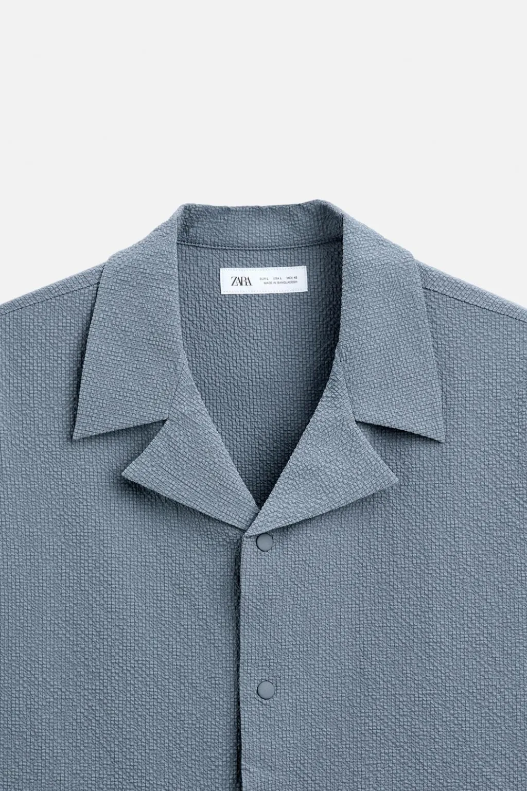 New CAMISA SEERSUCKER Hombre Camisas