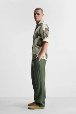 Discount CAMISA SEERSUCKER ESTAMPADO ABSTRACTO Hombre Camisas