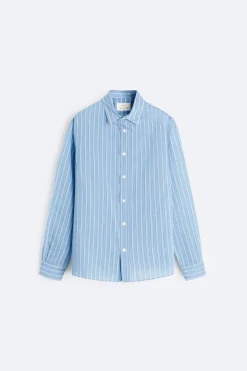 Online CAMISA SEMITRANSPARENTE RAYAS Hombre Camisas