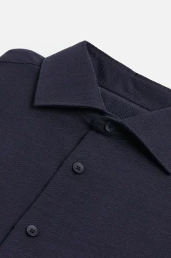 Sale CAMISA SLIM FIT CON LANA Hombre Camisas