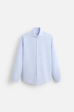 Discount CAMISA SLIM FIT RAYAS Hombre Camisas