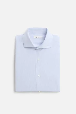 Discount CAMISA SLIM FIT RAYAS Hombre Camisas