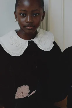 Niños ZARA 1½ - 6 Años·Camisas|1½ - 6 Años·Total Look<CAMISA TERCIOPELO FLORES