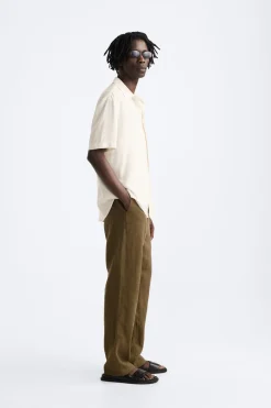 Discount CAMISA VISCOSA - SEDA Hombre Camisas