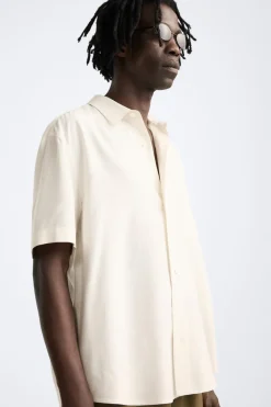 Discount CAMISA VISCOSA - SEDA Hombre Camisas