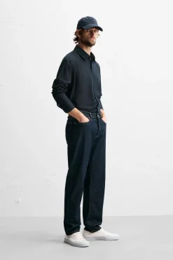 Sale CAMISA VOILE SEMITRANSPARENTE Hombre Camisas