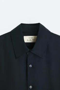 Sale CAMISA VOILE SEMITRANSPARENTE Hombre Camisas