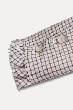 Clearance CAMISA VOLANTE CUADRO VICHY ZW COLLECTION Mujer Camisas / Blusas