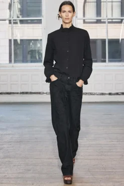 New CAMISA VOLANTE PLISADO ZW COLLECTION Mujer Camisas / Blusas