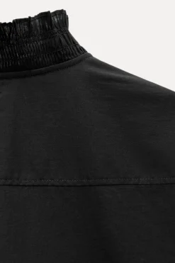 New CAMISA VOLANTE PLISADO ZW COLLECTION Mujer Camisas / Blusas