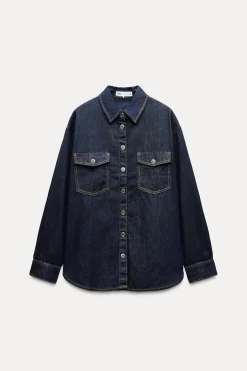 Discount CAMISA Z1975 BÁSICA DENIM Mujer Camisas / Blusas