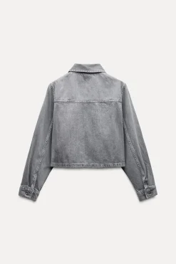 New CAMISA Z1975 CORTA DENIM Mujer Camisas / Blusas